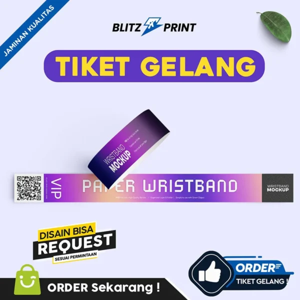 tiket gelang event